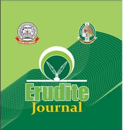 					View Vol. 7 No. 1 (2025): COEASU Erudite Journal
				